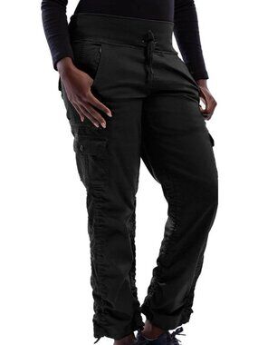 SCOTTeVEST Margaux Cargaux Pants Womens Size XS Travel Hiking Pockets Black